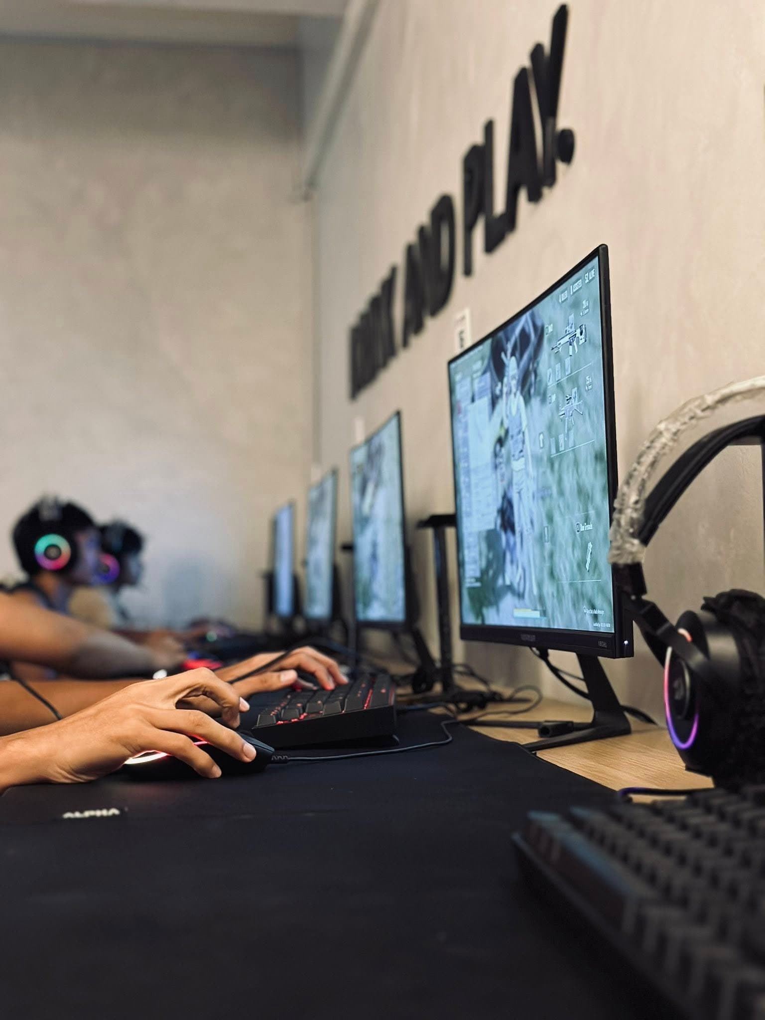 PC stations in action
